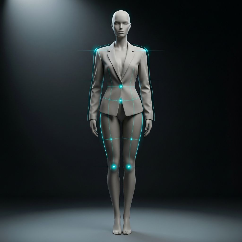 AI-powered fit analysis visualization